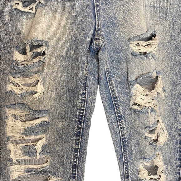 Almost Famous Skinny Ankle Distressed Denim Vintage Jeans - Picture 7 of 13